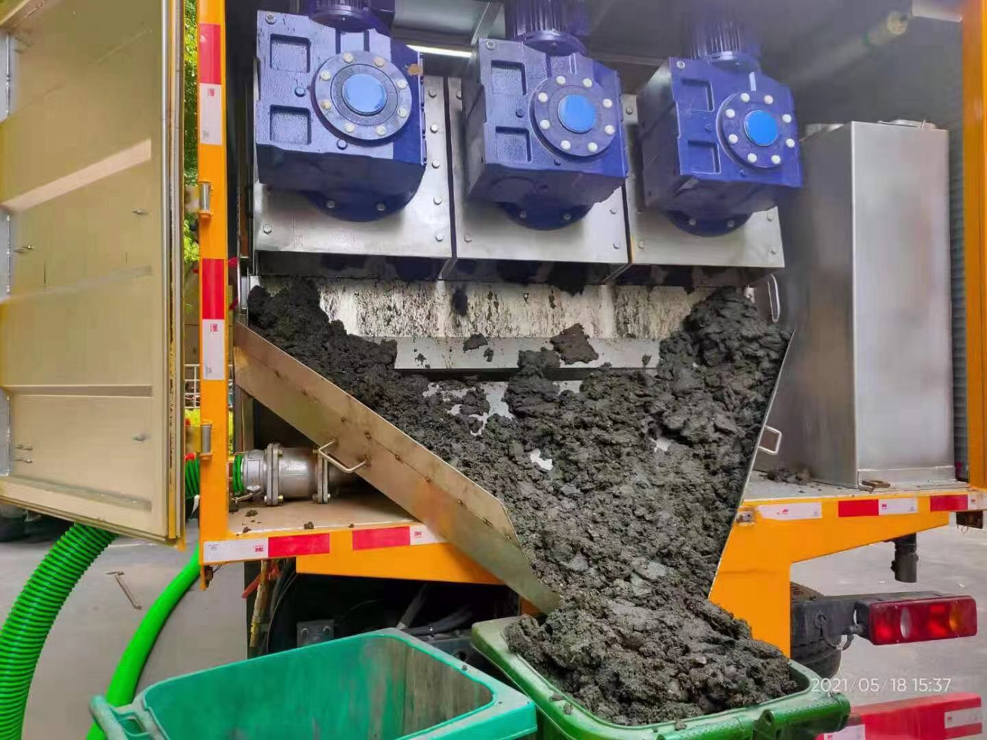 大城化粪池清掏城市维护站-泥浆净化干湿分离处理